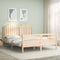vidaXL Bed Frame without Mattress 160x200 cm Solid Wood