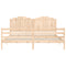 vidaXL Bed Frame without Mattress 200x200 cm Solid Wood