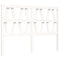 vidaXL Bed Frame without Mattress White 120x200 cm Solid Wood