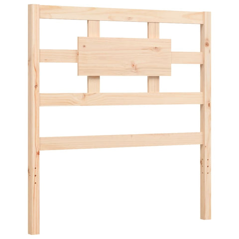 vidaXL Bed Frame without Mattress 90x200 cm Solid Wood