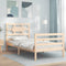 vidaXL Bed Frame without Mattress 90x200 cm Solid Wood