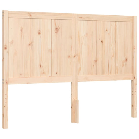 vidaXL Bed Frame without Mattress Small Double Solid Wood