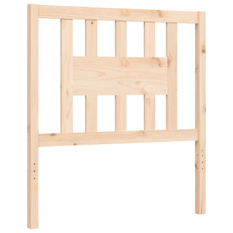 vidaXL Bed Frame without Mattress 100x200 cm Solid Wood