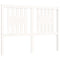 vidaXL Bed Frame without Mattress White 120x200 cm Solid Wood
