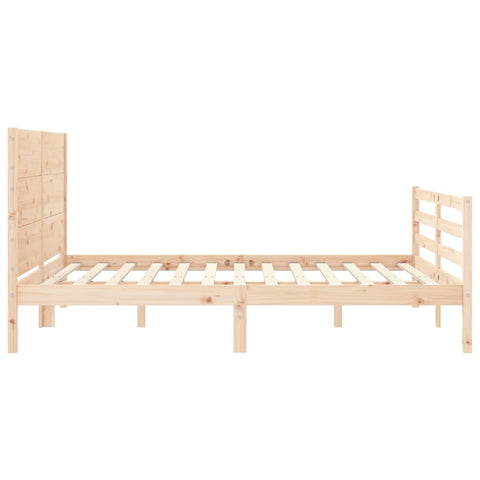 vidaXL Bed Frame without Mattress 160x200 cm Solid Wood