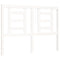vidaXL Bed Frame without Mattress White 120x200 cm Solid Wood