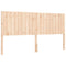vidaXL Bed Frame without Mattress Super King Size Solid Wood