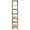 vidaXL Bookcase Sonoma Oak 81x36x176 cm Engineered Wood