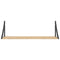 vidaXL Wall Shelves 2 pcs Sonoma Oak 80x25x25.5 cm Engineered wood