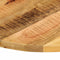 vidaXL Table Top Ø 80x1.5 cm Round Solid Wood Rough Mango