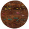vidaXL Table Top Ø 40x1.5 cm Round Solid Wood Reclaimed