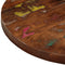 vidaXL Table Top Ø 40x1.5 cm Round Solid Wood Reclaimed