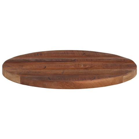 vidaXL Table Top Ø 50x3.8 cm Round Solid Wood Reclaimed