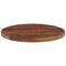 vidaXL Table Top Ø 50x3.8 cm Round Solid Wood Reclaimed