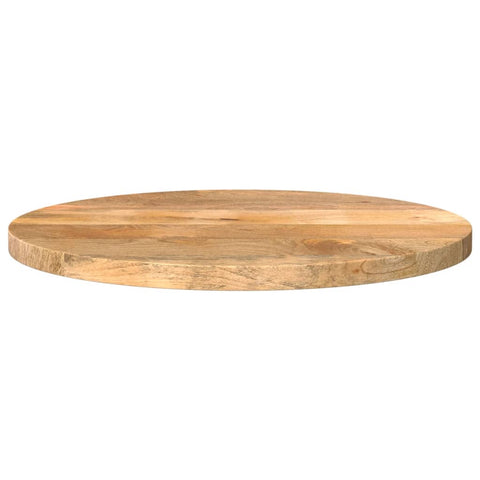 vidaXL Table Top Ø 50x2.5 cm Round Solid Wood Mango