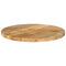 vidaXL Table Top Ø 60x3.8 cm Round Solid Wood Mango