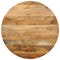 vidaXL Table Top Ø 70x2.5 cm Round Solid Wood Mango