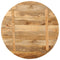 vidaXL Table Top Ø 70x2.5 cm Round Solid Wood Mango