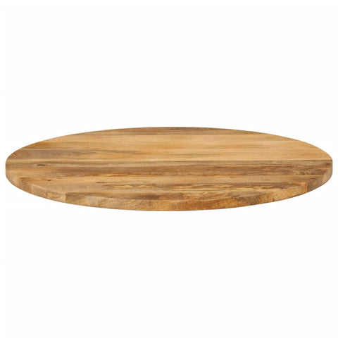 vidaXL Table Top Ø 90x2.5 cm Round Solid Wood Mango