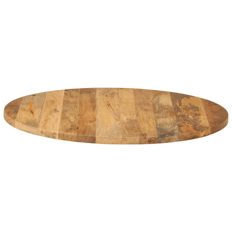 vidaXL Table Top Ø 90x2.5 cm Round Solid Wood Mango