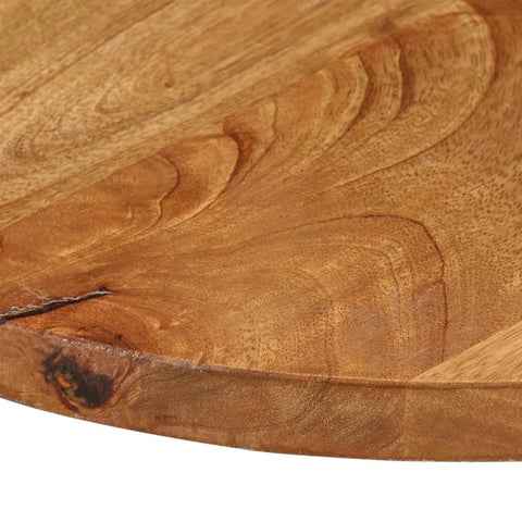 vidaXL Table Top Ø 40x3.8 cm Round Solid Wood Mango