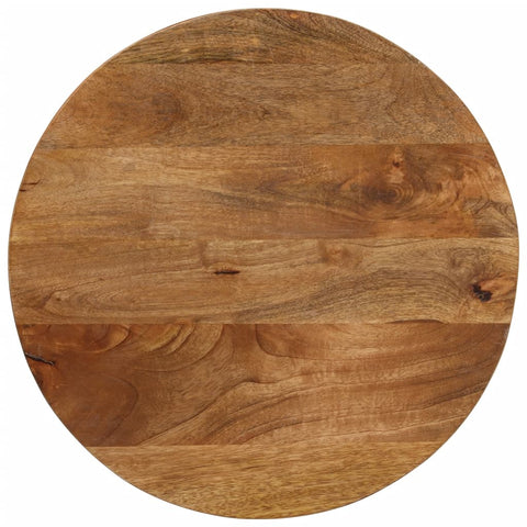 vidaXL Table Top Ø 60x2.5 cm Round Solid Wood Mango