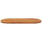 vidaXL Table Top 110x50x2.5 cm Oval Solid Wood Acacia
