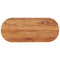 vidaXL Table Top 120x50x2.5 cm Oval Solid Wood Acacia
