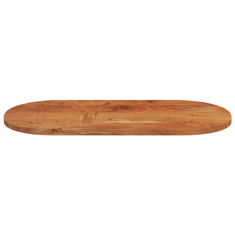 vidaXL Table Top 80x40x3.8 cm Oval Solid Wood Acacia