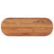 vidaXL Table Top 110x40x3.8 cm Oval Solid Wood Acacia