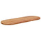 vidaXL Table Top 110x40x3.8 cm Oval Solid Wood Acacia