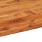 vidaXL Table Top 110x50x3.8 cm Oval Solid Wood Acacia