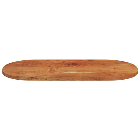 vidaXL Table Top 120x60x3.8 cm Oval Solid Wood Acacia