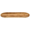 vidaXL Table Top 100x50x2.5 cm Oval Solid Wood Rough Mango
