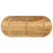 vidaXL Table Top 100x50x2.5 cm Oval Solid Wood Rough Mango