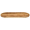 vidaXL Table Top 140x60x2.5 cm Oval Solid Wood Rough Mango