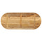 vidaXL Table Top 90x40x3.8 cm Oval Solid Wood Rough Mango
