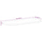 vidaXL Table Top 110x50x2.5 cm Oval Solid Wood Mango