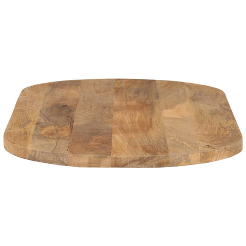 vidaXL Table Top 120x60x2.5 cm Oval Solid Wood Mango