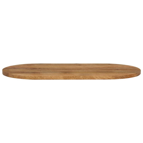 vidaXL Table Top 90x40x2.5 cm Oval Solid Wood Mango