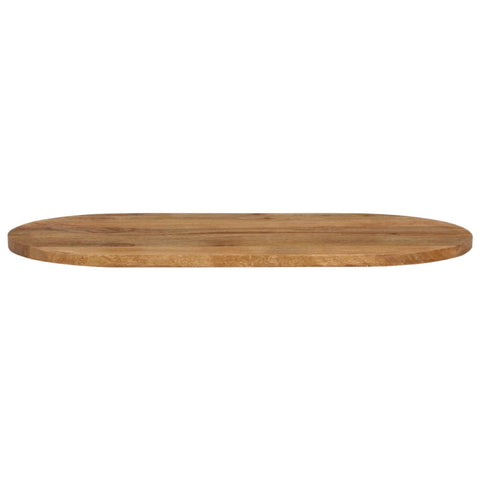 vidaXL Table Top 110x50x2.5 cm Oval Solid Wood Mango