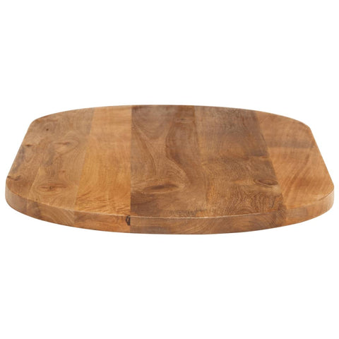 vidaXL Table Top 120x60x2.5 cm Oval Solid Wood Mango