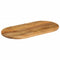 vidaXL Table Top 90x40x3.8 cm Oval Solid Wood Mango