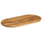 vidaXL Table Top 100x50x3.8 cm Oval Solid Wood Mango