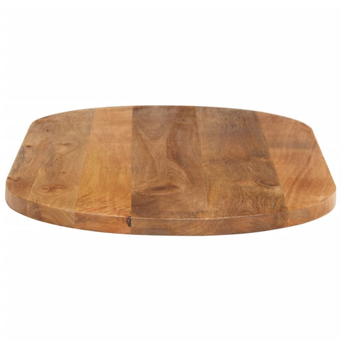 vidaXL Table Top 100x50x3.8 cm Oval Solid Wood Mango