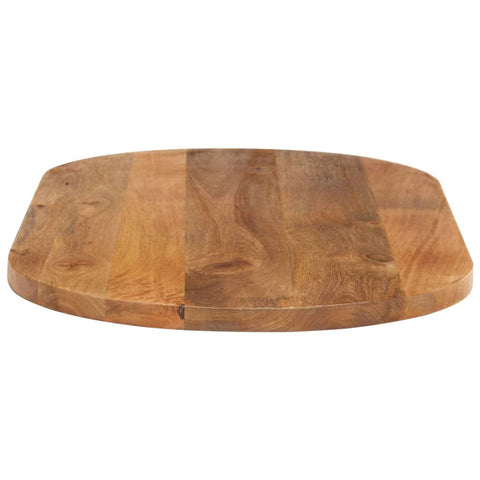 vidaXL Table Top 140x60x3.8 cm Oval Solid Wood Mango