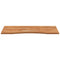 vidaXL Desk Top 110x50x2.5 cm Rectangular Solid Wood Acacia