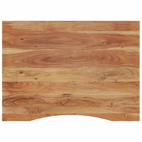 vidaXL Desk Top 110x80x2.5 cm Rectangular Solid Wood Acacia