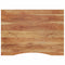 vidaXL Desk Top 110x80x2.5 cm Rectangular Solid Wood Acacia