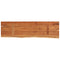 vidaXL Wall Shelf 60x20x2.5 cm Rectangular Solid Wood Acacia Live Edge